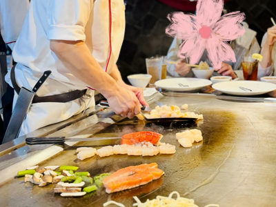 Hibachi Grill Table Applications