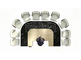 Arched Copper Teppanyaki Grill