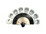 Semicircular Copper Teppanyaki Grill