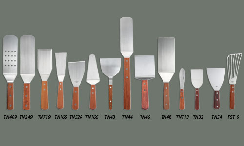 The Tools For Teppanyaki - Turner | Grill Scraper | Grill Spatulas