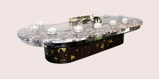 Smokeless Teppanyaki Equipment | Teppanyaki Hibachi Grill Table