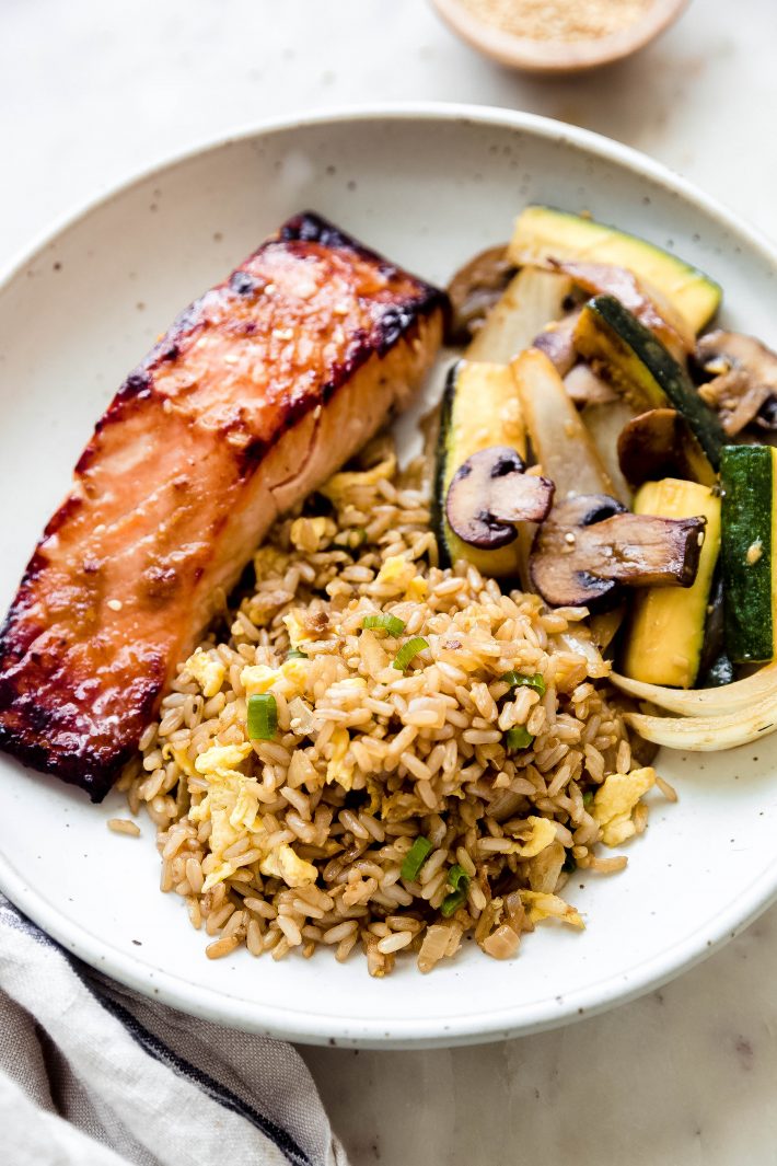 Hibachi Table | Hibachi Fried Rice | Prepared Food Ingredients