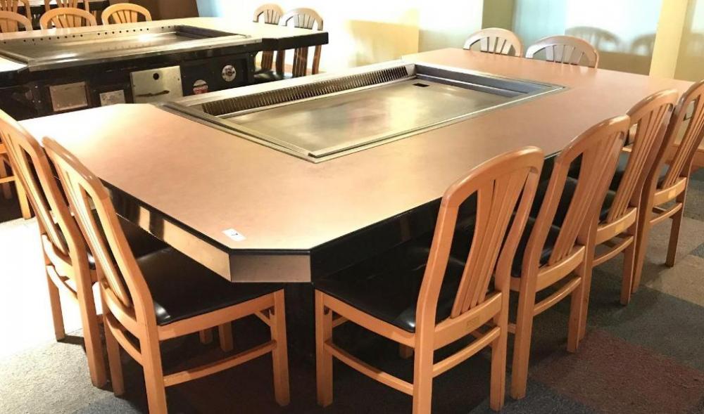 teppanyaki table | teppanyaki-style cooktop | unique experience