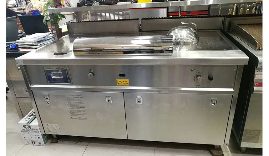 Trouble Analysis and Elimination of Commercial Electric Disk Teppanyaki Grill Table