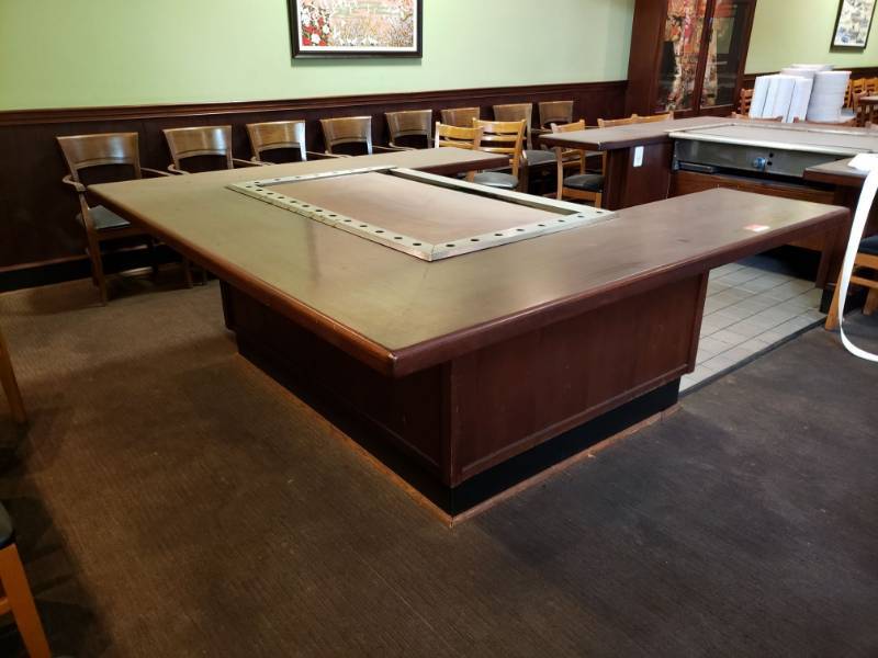 Teppanyaki Grill Table Technology Revolutionizes Live Cooking Shows