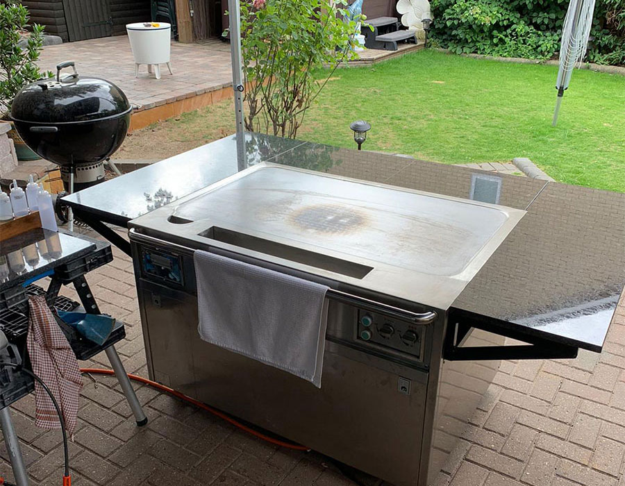 Cooking Teppanyaki Grill At Home | Teppanyaki Dining Table