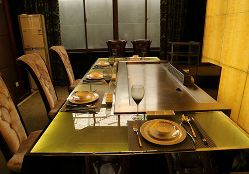 Smokeless Hoodless Teppanyaki Table Equipment | Ingredients Tips