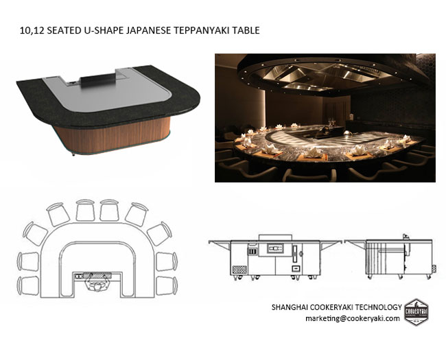 Teppanyaki Grill Table Equipment | Classification | Cookeryaki's