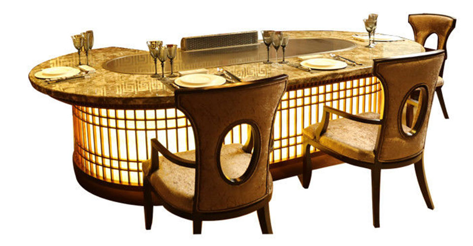 Daily maintenance of marble countertops for teppanyaki equipment
