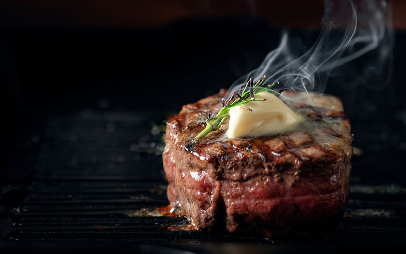 Teppanyaki Grill | Teppanyaki Tenderloin Steak with Garlic Butter