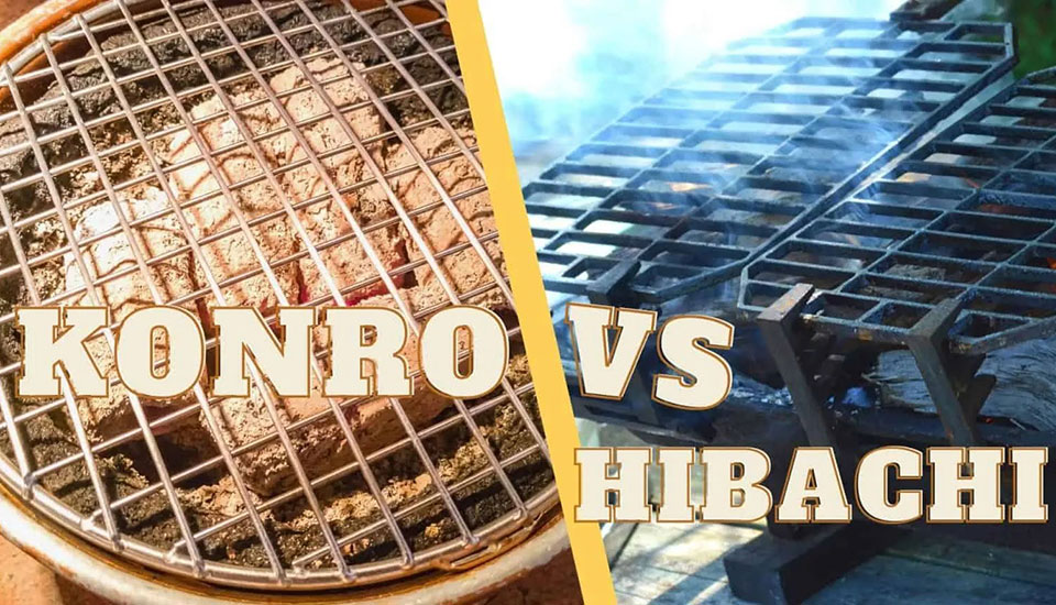 Konro vs. Hibachi Grills | The Nuances of Japanese Grills