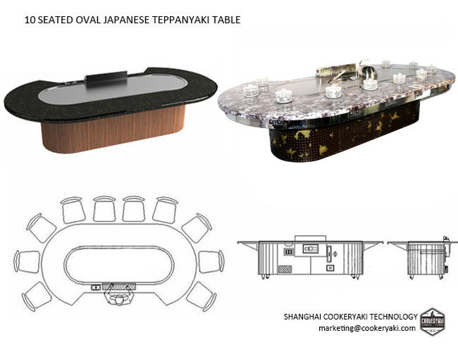 Teppanyaki Grill Table Equipment | Classification | Cookeryaki's