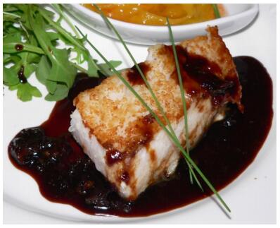 gas telpanyaki table | Citrus-Balsamic Mahi-Mahi