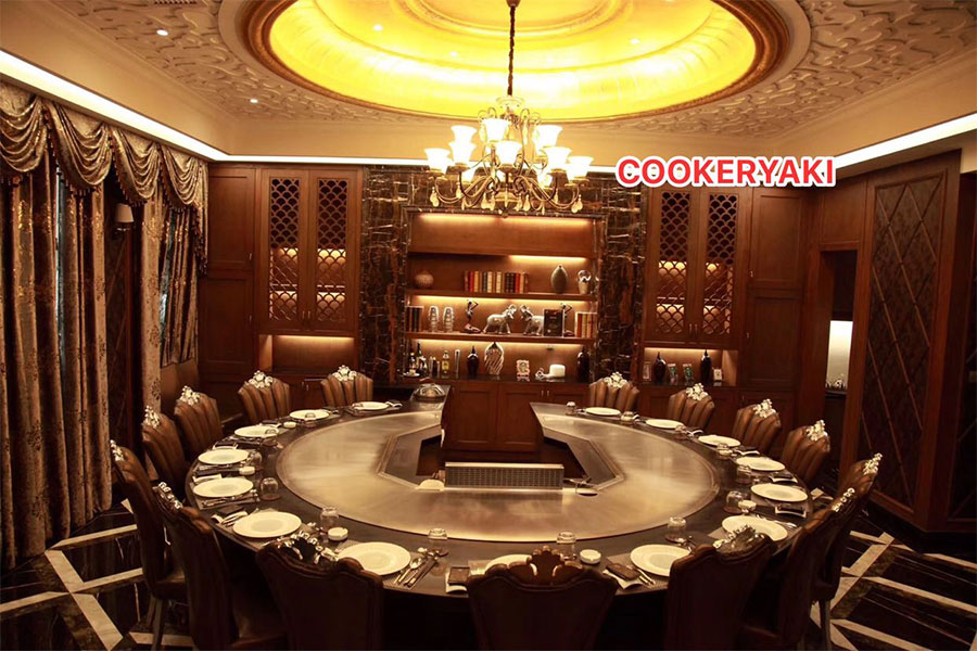 What is the competitive advantage of teppanyaki equipment?