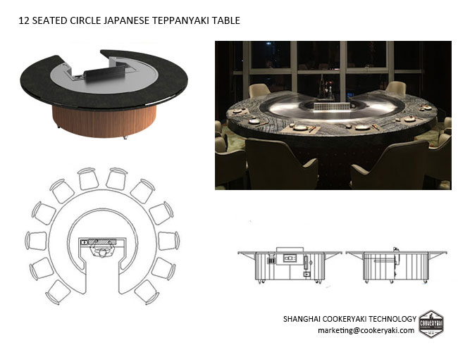Teppanyaki Grill Table Equipment | Classification | Cookeryaki's