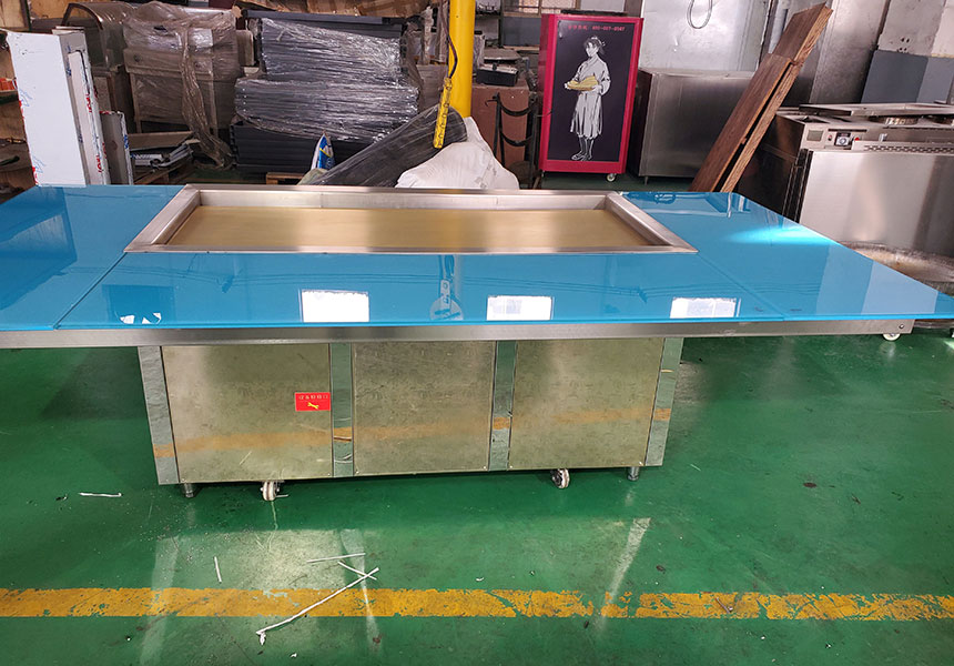 Gas & Electric Heating Teppanyaki Grill Table Operating Instructions