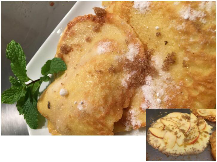 japanese teppanyaki equipment | Mom's simple apple pancakes