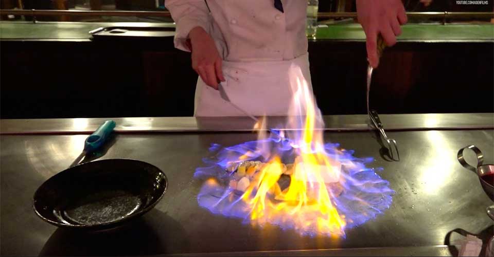 Teppanyaki Ice Cream | How to make Teppanyaki ice cream?