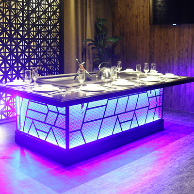 Celebrities Flock to Exclusive Teppanyaki Grill Table Dining Experience