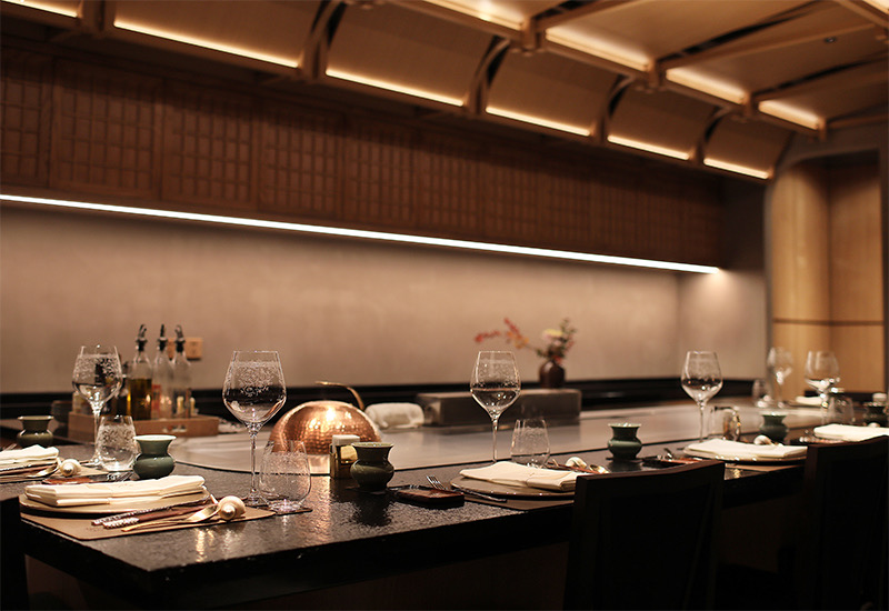 Cooking on a Gas Teppanyaki Grill