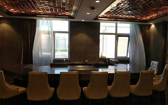 Buy High-Grade Smokeless Teppanyaki Cooking Table