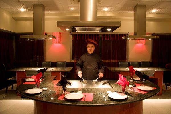 Teppanyaki Tables: Unleash Your Inner Chef with Tableside Grilling