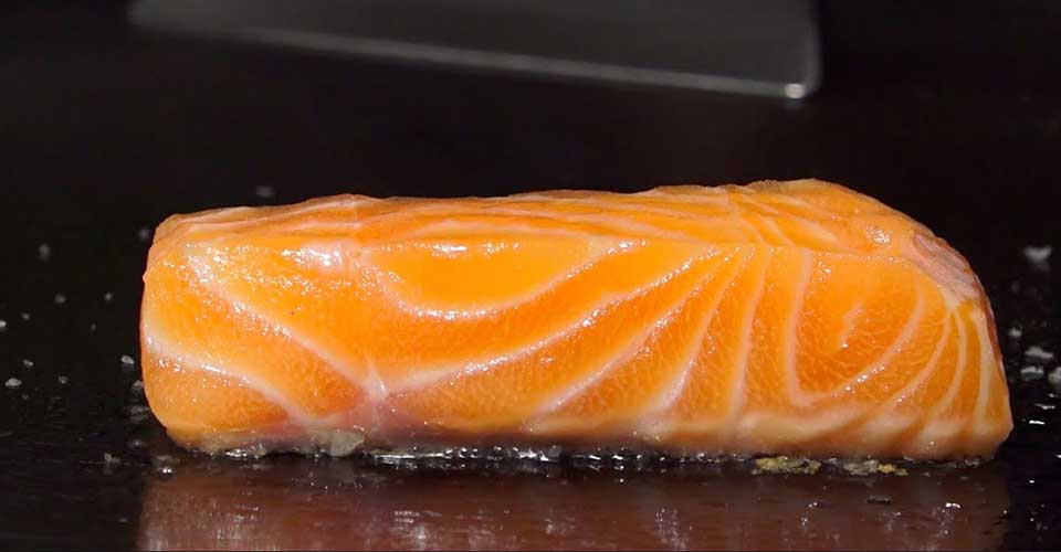 Teppanyaki Flame Grilled Salmon