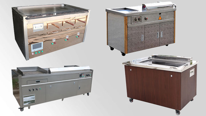 How to choice of teppanyaki table top grill equipment?