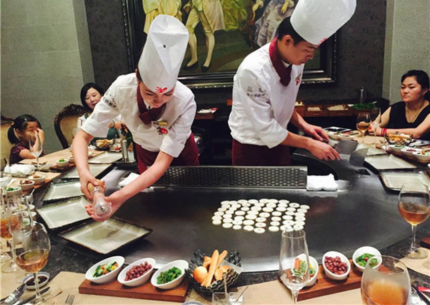 French Teppanyaki Grill | Teppanyaki Table