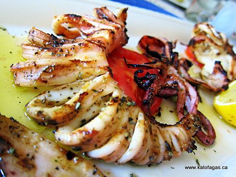 commercial teppanyaki table | Marinate grilled squid or large scallops