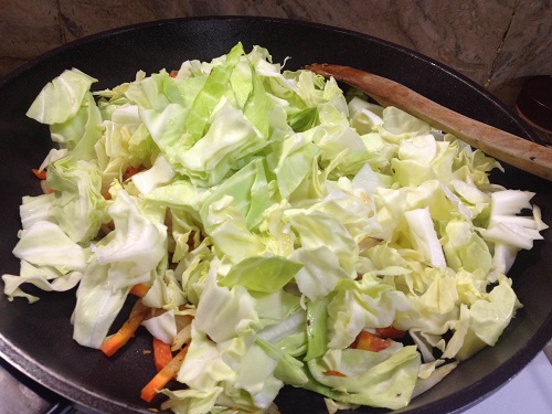Stir-fry Vegetables Teppanyaki Salad