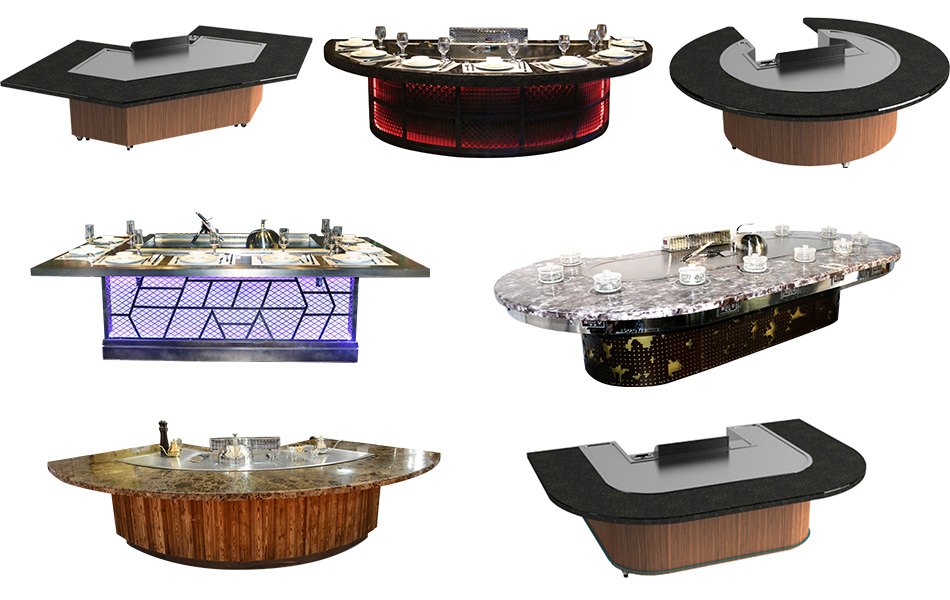 Types of Teppanyaki | Teppanyaki Grill Table Manufacturer | Buy Guide