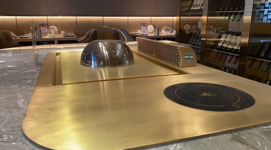 high-quality teppanyaki grill table equipment | advantages and characteristics