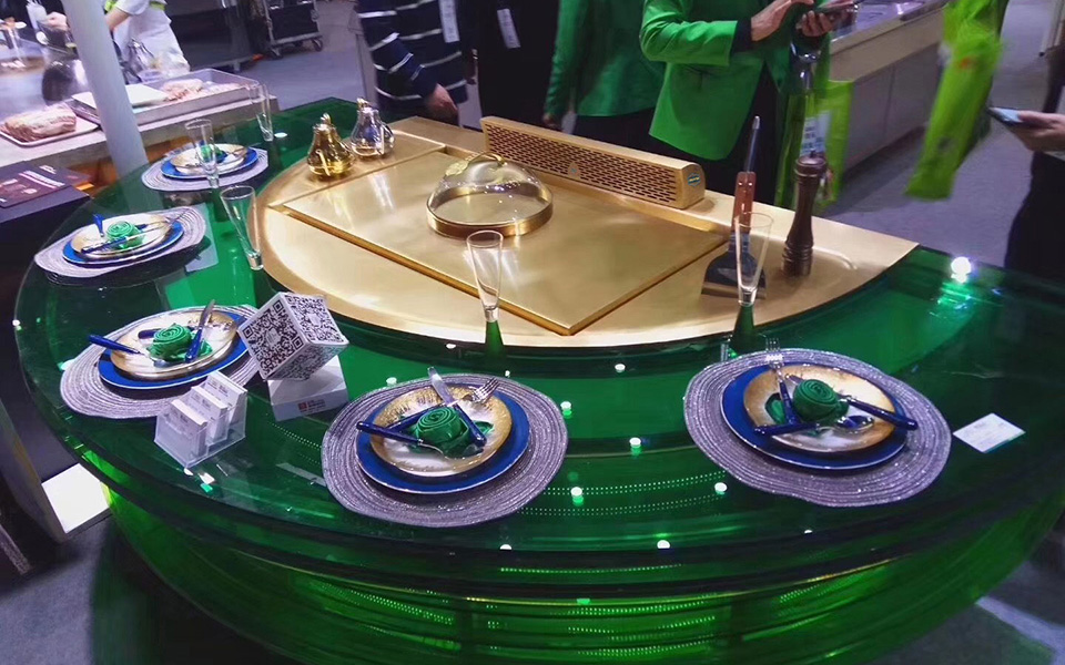Self-service Small Teppanyaki Table Equipment | Energy-saving Teppanyaki