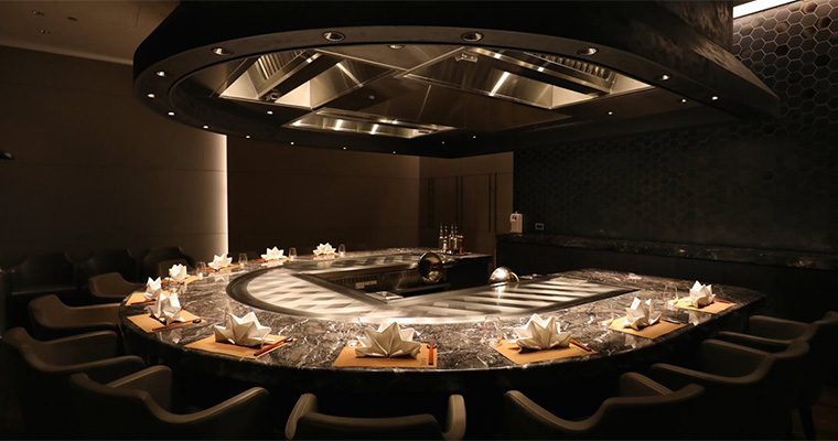 Commercial Smokeless Teppanyaki Grill Table | Internal Structure