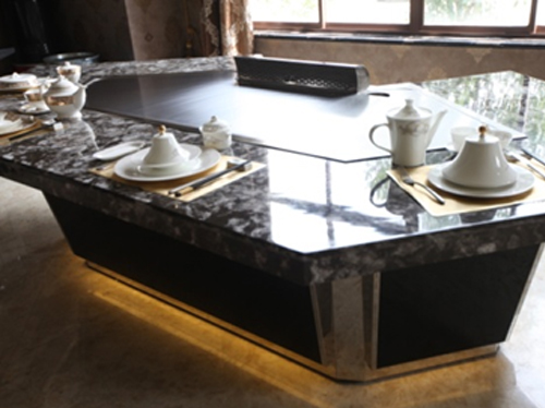 Classical Deluxe Japanese Smokeless Hibachi Grill Table