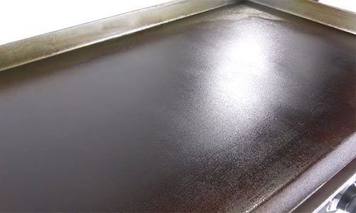 Commercial Teppanyaki Griddle | Cleaning And Seasoning