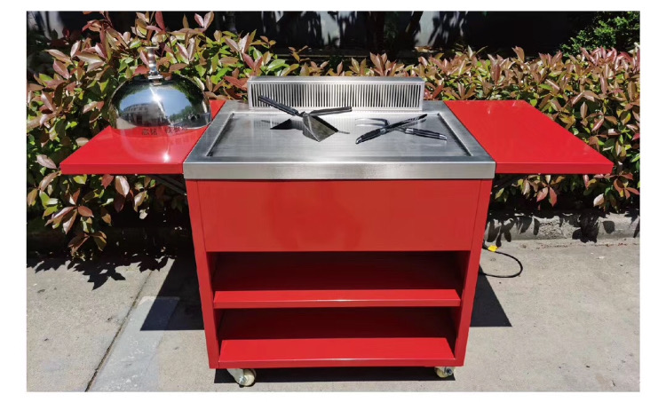 Mobile Teppanyaki Grill Table Equipment | Brief Introduction