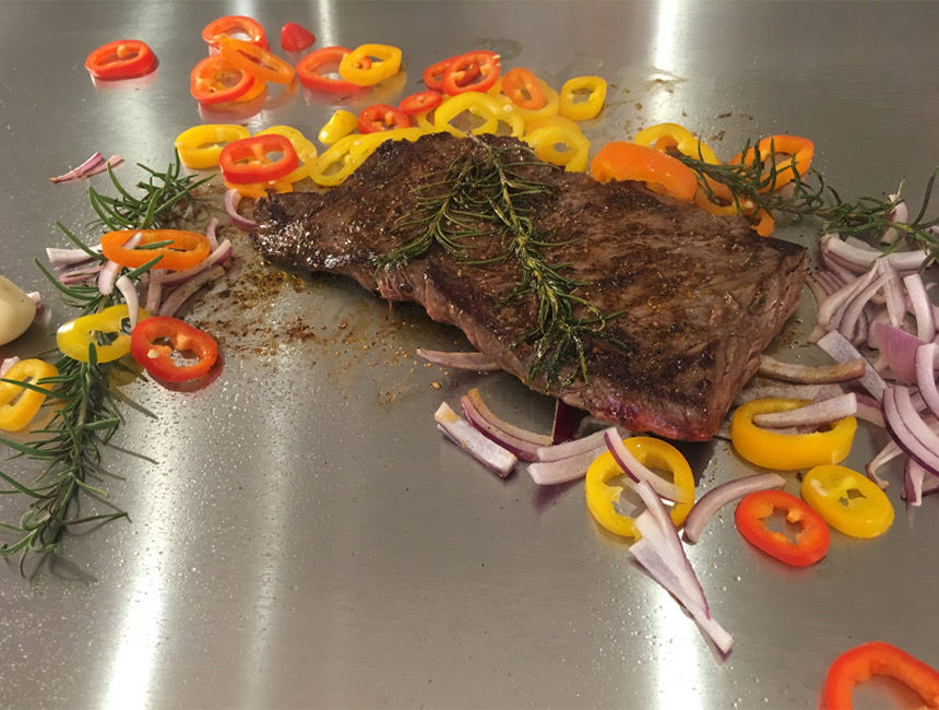 Cookeryaki Mobile Teppanyaki | Teppanyaki Skirt Steak