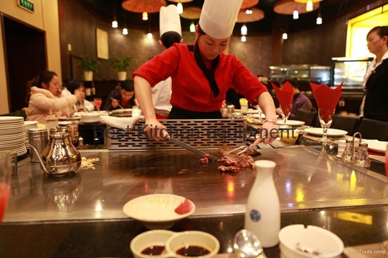 Which is better for teppanyaki | Cookeryaki’s’ electromagnet teppanyaki equipment