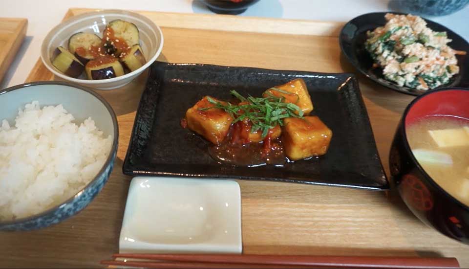 Japanese Teppanyaki tofu and vegetable recipes