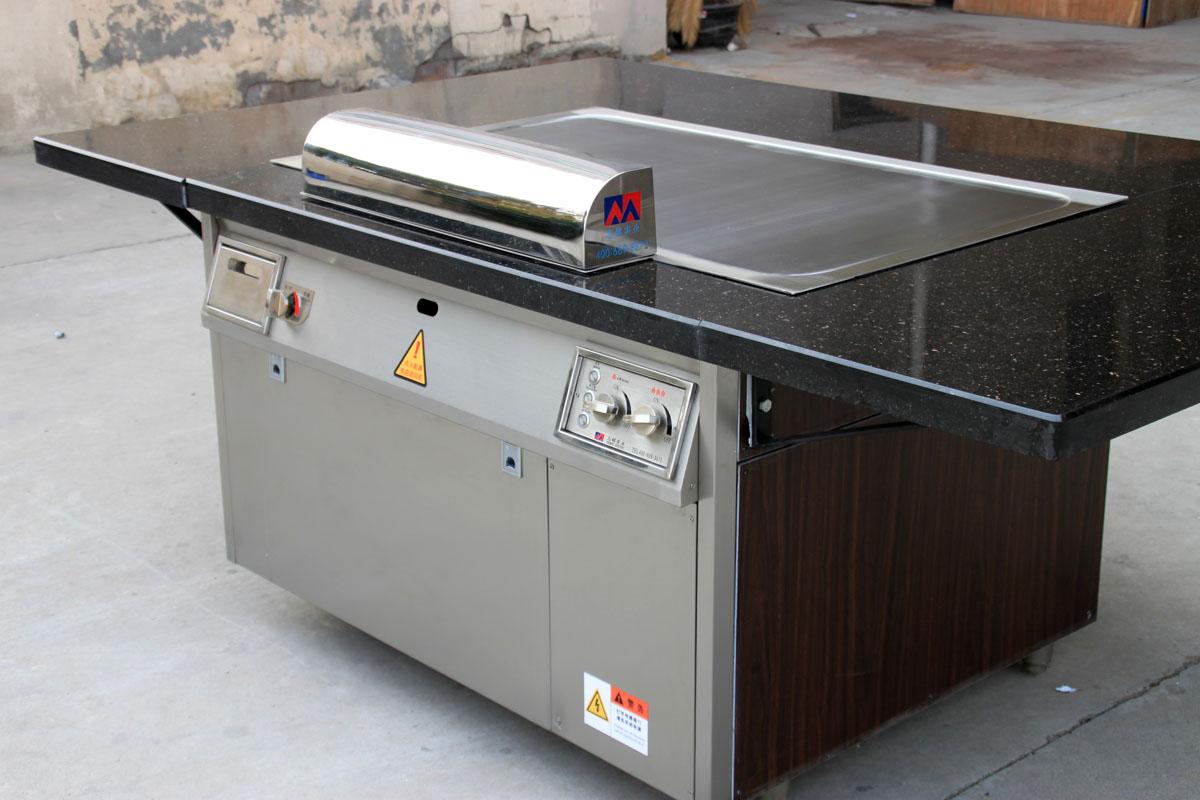 Cookeryaki commercial electromagnetic teppanyaki grill hibachi table