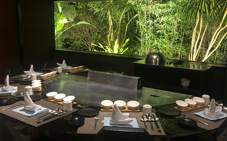 Taste Teppanyaki Sauce | Semi-Circular Teppanyaki Table