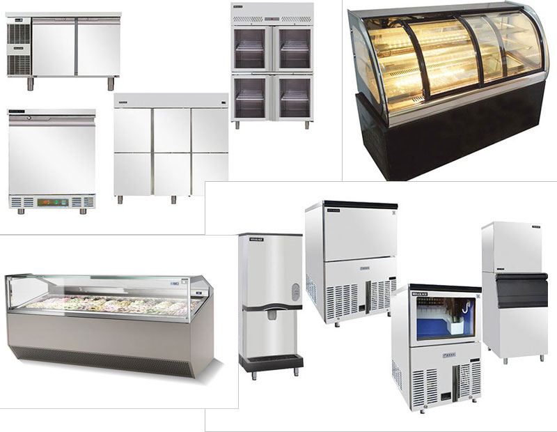 Commercial refrigerator main material