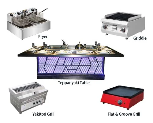 Commercial Griddles & Flat Top Grills
