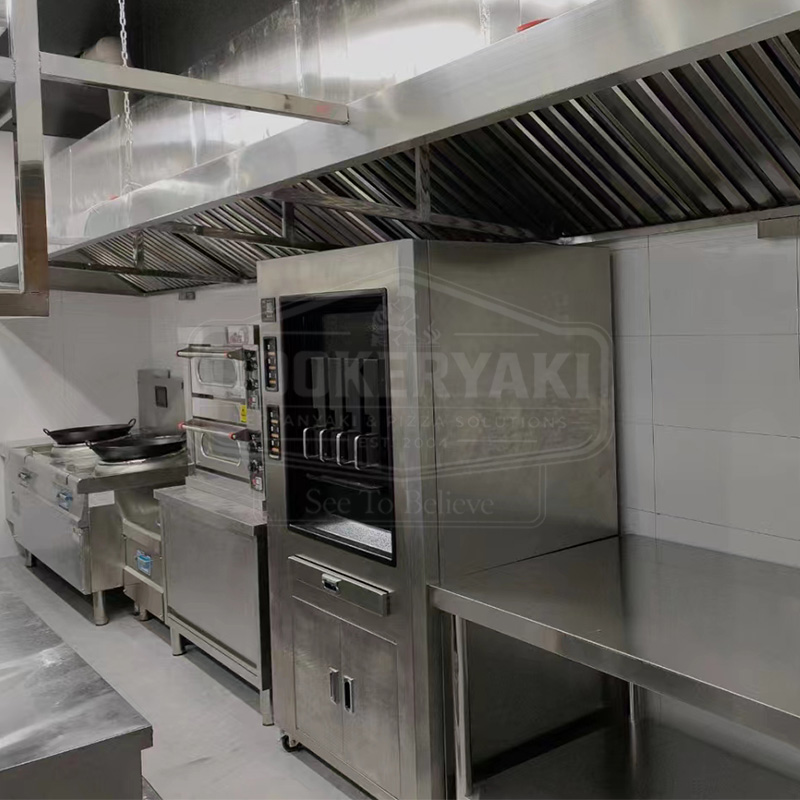 Double-Deck Electric Grilled Fish Oven, 8 Fish at a Time