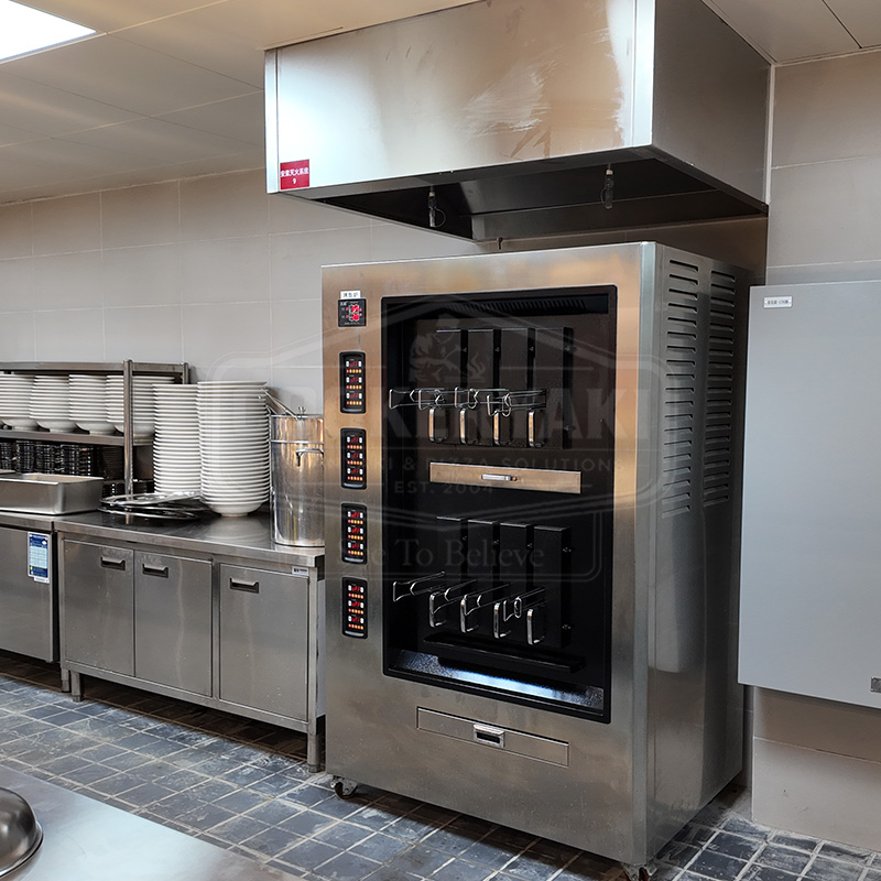 Double-Deck Electric Grilled Fish Oven, 8 Fish at a Time