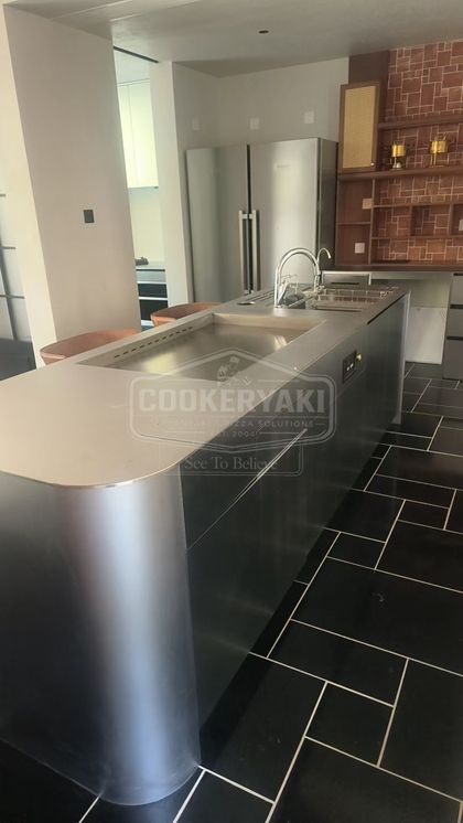 Rectangular Teppanyaki Grill Table 187