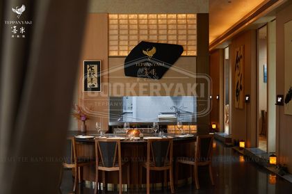Semicircular Teppanyaki Grill Table 12