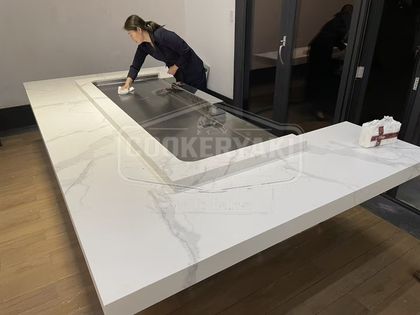 Rectangular Teppanyaki Table for Clubs 13